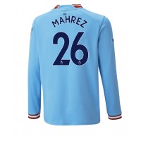 Manchester City Riyad Mahrez #26 Fußballbekleidung Heimtrikot 2022-23 Langarm